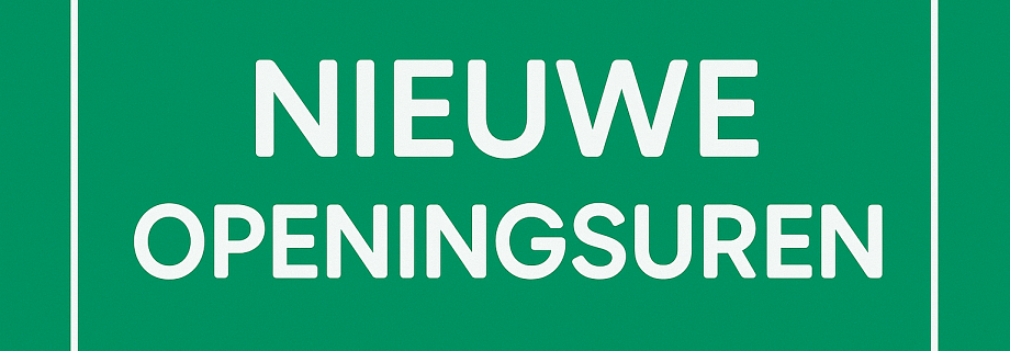 Nieuwe openingsuren in Lokeren & Waregem