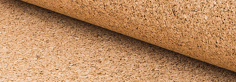 Rouleau de liège isolant